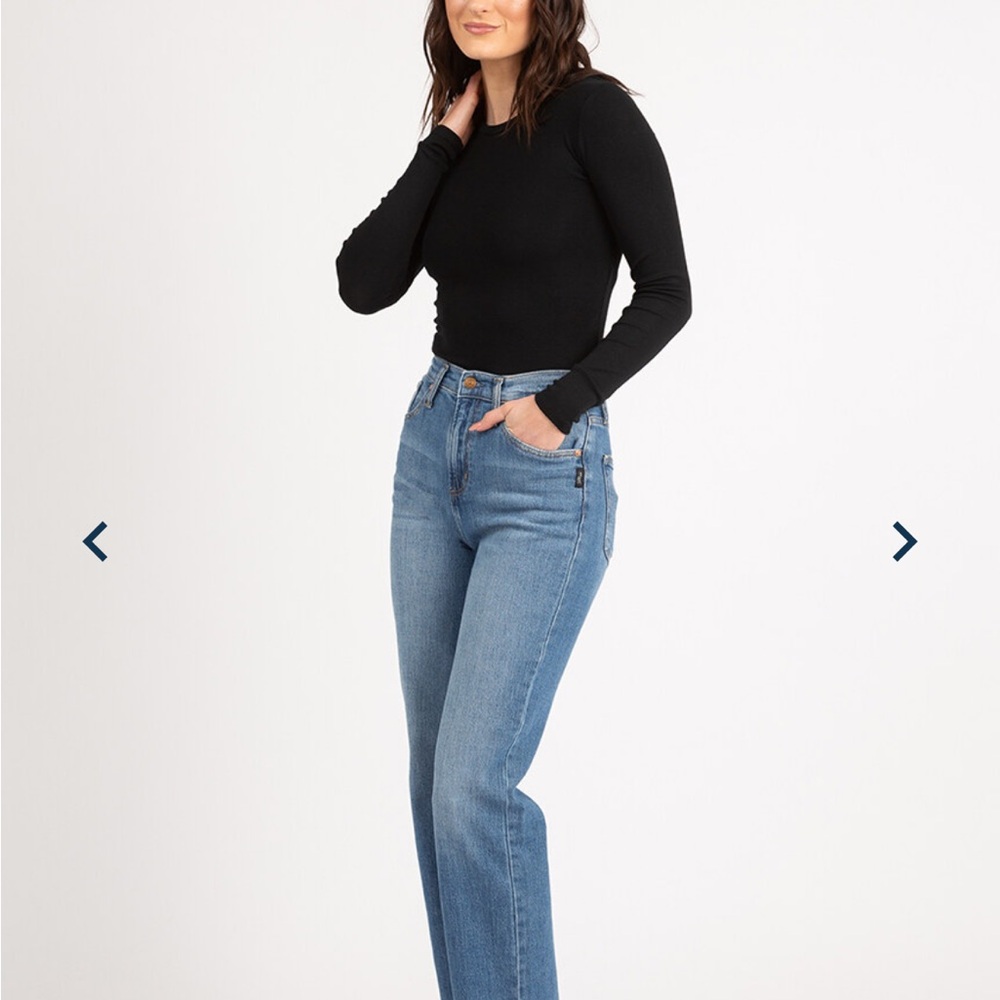 Silver Jeans Blue Straight Leg Denim